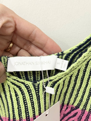 Jonathan Simkhai knit crop top, S