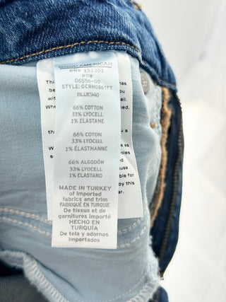 Good American skinny high rise jean, 0/25