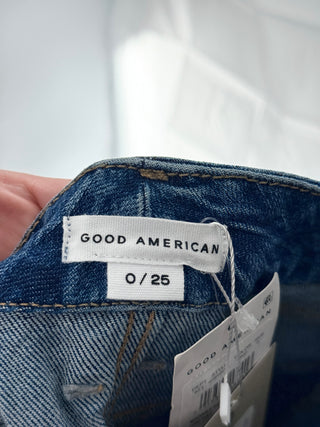 Good American skinny high rise jean, 0/25