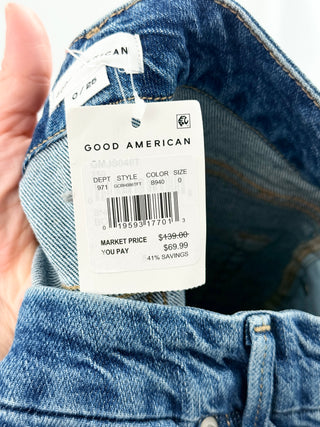 Good American skinny high rise jean, 0/25