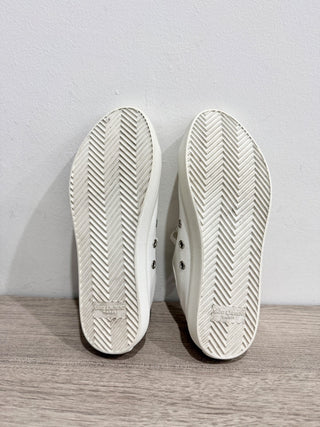 Saint Laurent canvas low top sneakers, 37