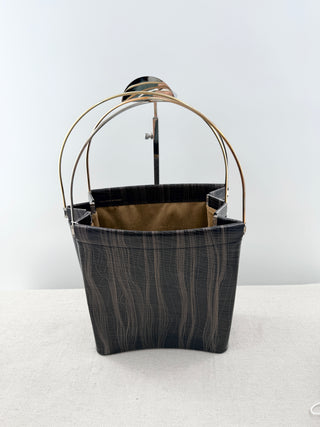 Cartier trinity handle leather bag