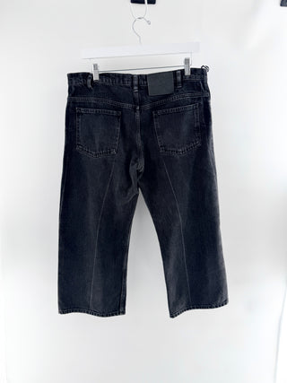 Balenciaga wide leg crop jeans, FR 40 / US 8