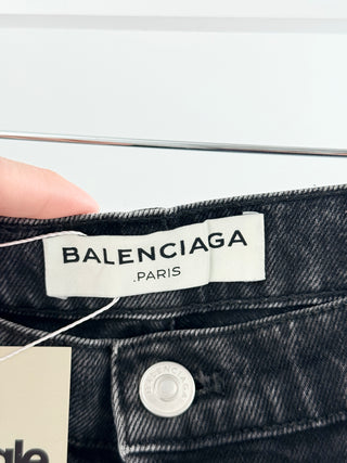 Balenciaga wide leg crop jeans, FR 40 / US 8
