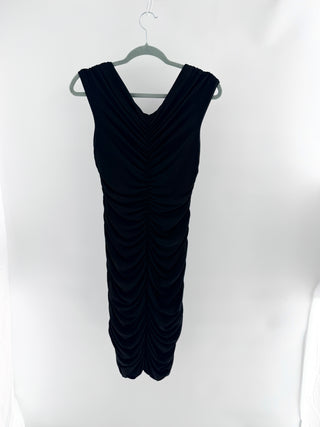 The Row ruched midi dress, L