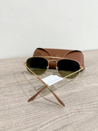 Ray Ban pink mirror sunglasses the marshall