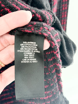 Alice & Olivia cardigan with chain trim detail, XL