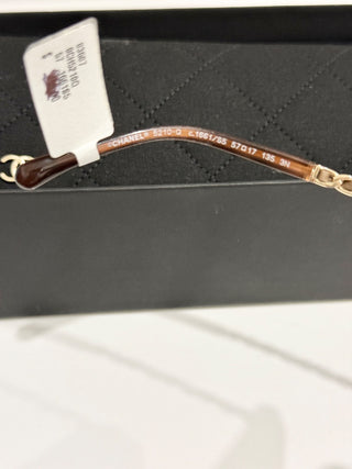 Chanel oversized sunglasses 5210 Q with chain temples
