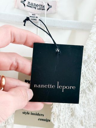 Nanette Lepore tweed jacket, 10