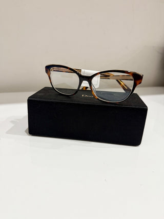Dior optical frames tortoise