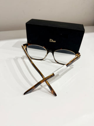 Dior optical frames tortoise