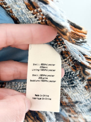 L'Agence tweed jacket blazer, 8