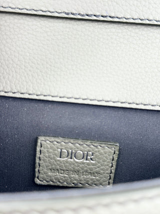 Dior leather gallop pouch bag