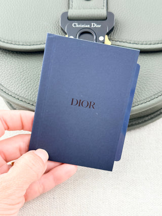 Dior leather gallop pouch bag