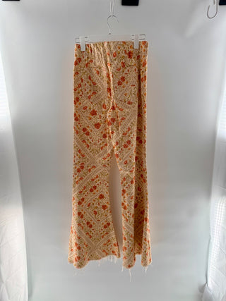 Show Me Your Mumu matching set crop top and flare jeans pattern, M