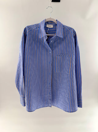 Vigolo cotton striped set, S ovesized