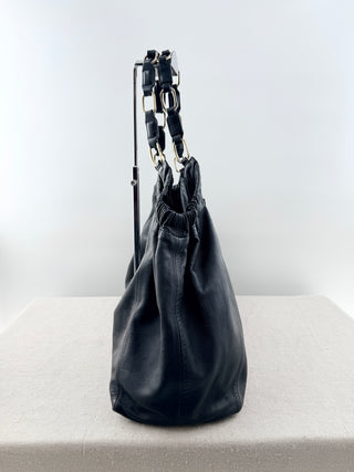 Anine Bing large kate leather tote bag