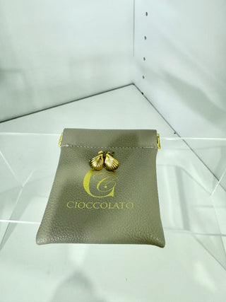 Cioccolato Couture Suzanna 18K Gold-Plated Mother Of Pearl Earring