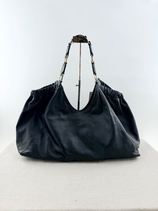 Anine Bing large kate leather tote bag