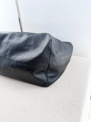 Anine Bing large kate leather tote bag