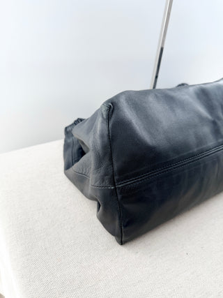 Anine Bing large kate leather tote bag