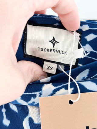 Tuckernuck satin floral pants, XS