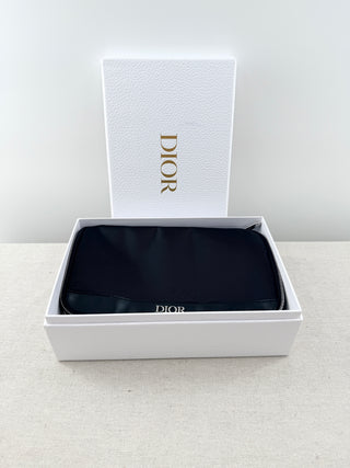 Dior backstage 4 piece make up brush set with case and box