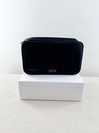 Dior backstage 4 piece make up brush set with case and box