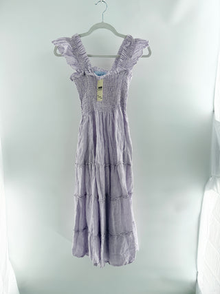 Hill House nap dress maxi striped, XXS