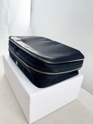 Dior backstage 4 piece make up brush set with case and box