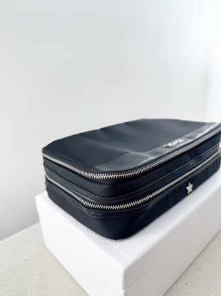 Dior backstage 4 piece make up brush set with case and box