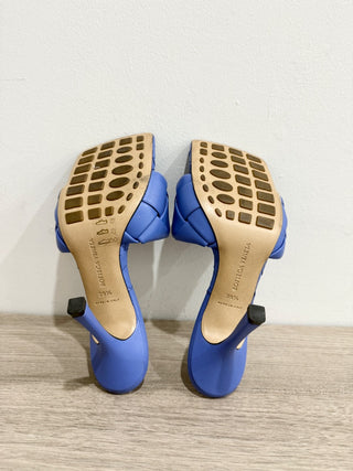 Bottega Veneta quilted padded slide sandals, 39.5