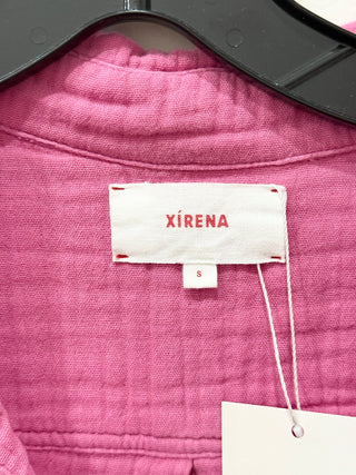 Xirena gauze button down shirt, S