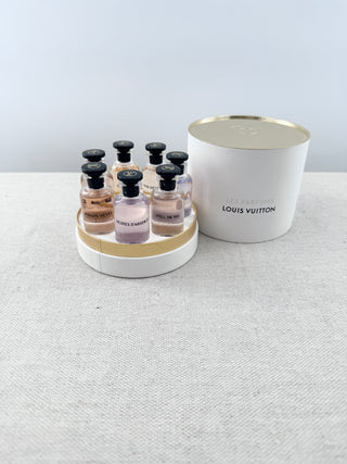 Louis Vuitton miniature fragrance set, 7 x 10 ml
