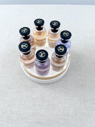 Louis Vuitton miniature fragrance set, 7 x 10 ml