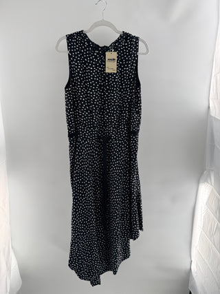 Jason Wu sleeveless polka dot midi dress, 10