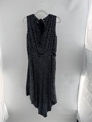 Jason Wu sleeveless polka dot midi dress, 10