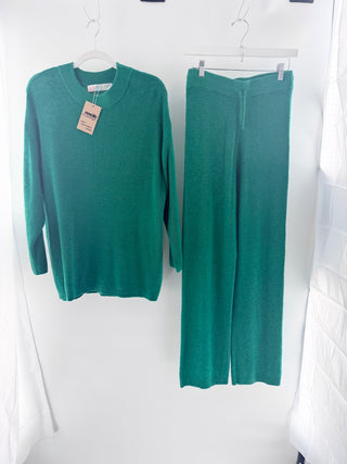 Free People knit set sweater and pants, S