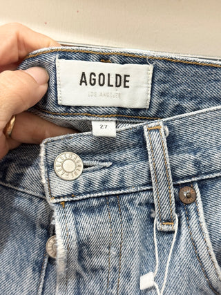 Agolde dee denim shorts, 27
