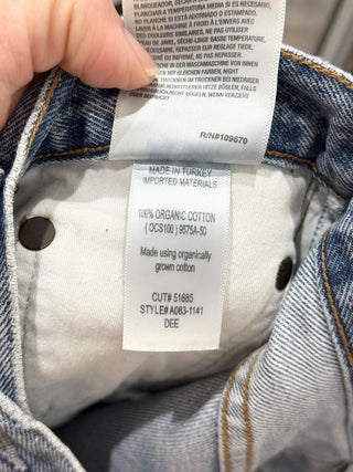 Agolde dee denim shorts, 27