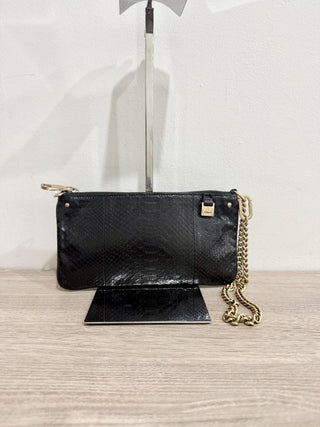Chloe textured leather chain small pouch bag