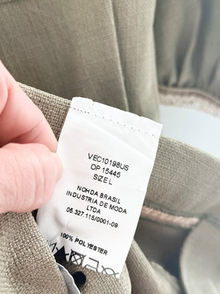 PatBo linen mini dress, L