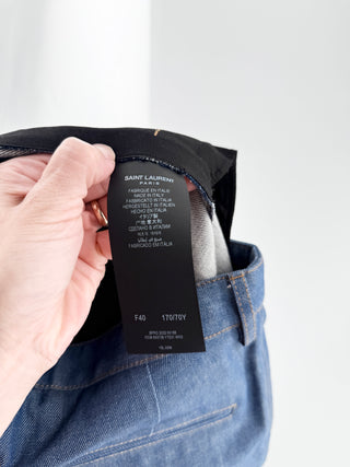 Saint Laurent denim pants, FR 40 / US 6-8