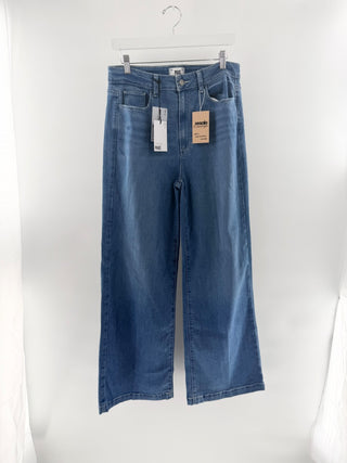 Paige genesee wide leg jeans, 30