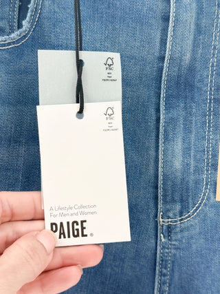 Paige genesee wide leg jeans, 30