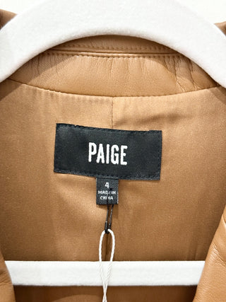Paige faux leather vest mini dress, 4