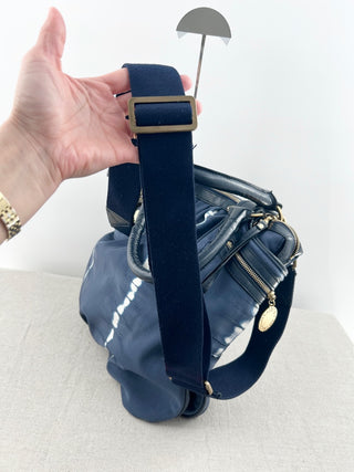 Stella McCartney tie dye nylon tote bag