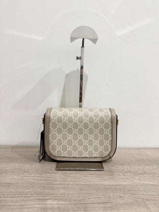 Gucci GG horsebit bag monogram 2 straps