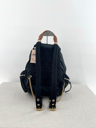 Burberry nylon and leather backpack medium