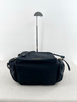 Burberry nylon and leather backpack medium